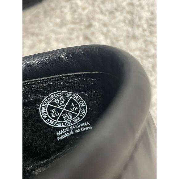 Keen Slip-On Clogs Womens Sz US 6.5 EU 37 Loafers Shoes Black 5367-BLCK SM 1209 - Picture 12 of 14
